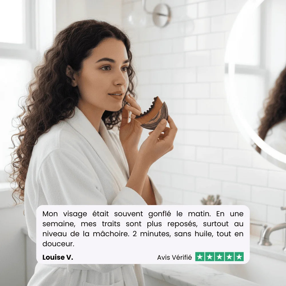 LUXEO™- Brosse de Drainage Lymphatique Visage